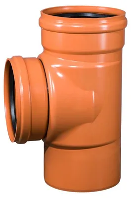 Obrázok produktu pre Odbočka kanalizačná PVC Osma KGEA 87 °, DN 400 x 400, oranžová