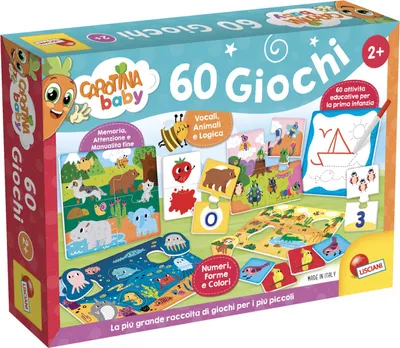 Image de Lisciani Carotina Baby, Jeu de société, Educatif, 2 ans, Jeu de famille
