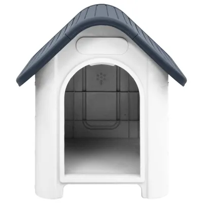 Immagine prodotto di Cuccia per cani grigia 59x75x66 cm in polipropilene