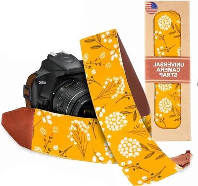 Image de Sac à bandoulière multicolore pour appareil photo « Levendig »