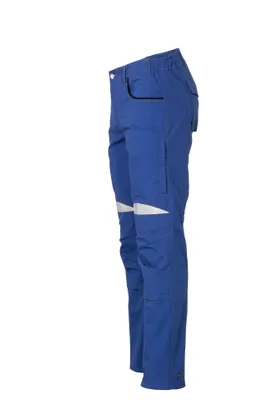 Produktbild von Planam Bundhose DuraWork Gr. 102 kornblau/schwarz