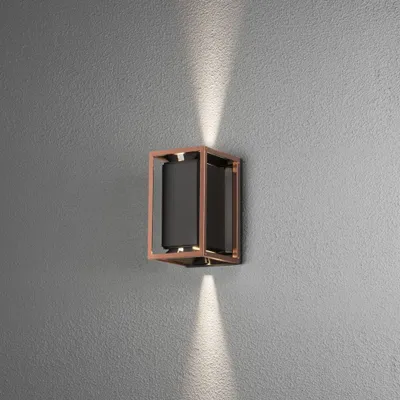 Produktbild von Konstsmide Vale Wandleuchte GU10 schwarz