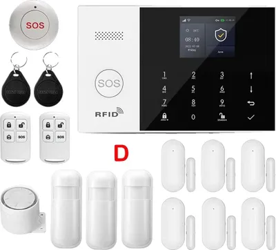 Immagine prodotto di Sistema di allarme, connettività wireless, compatibilità con le case intelligenti, D-2G-EU