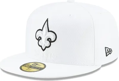 Produktbild von New Era 59Fifty Cap - PLATINUM Sideline New Orleans Saints
