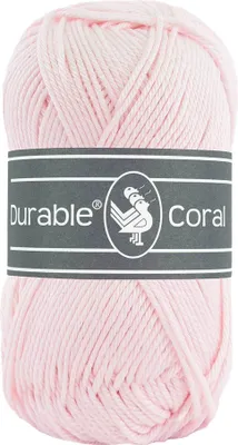 Produktbild von 50g Strick- u. Häkelgarn Durable Coral Baumwolle Sommergarn 90 Farben