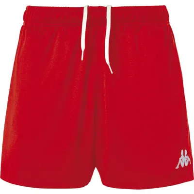 Immagine prodotto di Pantaloncini Kappa Sanremo, colore rosso, taglia standard, unisex, per bambini
