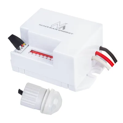 Obrázok produktu pre Detektor pohybu Maclean PIR, s externým senzorom, 12-24 V DC, 360°, MCE32 V