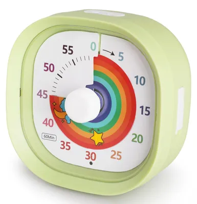 Productafbeelding van Visuele Timer voor Kinderen 60 Minuten met Geluid en Lichtsignaal