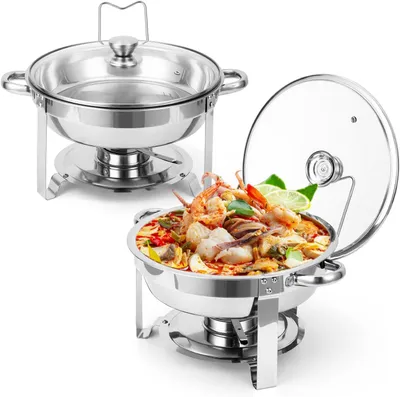 Produktbild von Chafing Dish Set 5L aus Edelstahl für Buffets