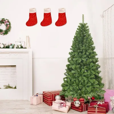 Immagine prodotto di Albero di Natale artificiale, 180 cm, PVC, supporto in metallo