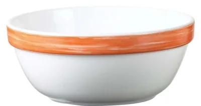 Imagen del producto de Bandeja apilable naranja, 17 cm, 90 cl, juego de 6 unidades