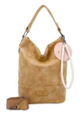 Produktbild von Fritzi aus Preußen Schultertasche Fritzi51N Olga Vintage Hobo Bag Cracker hellbraun