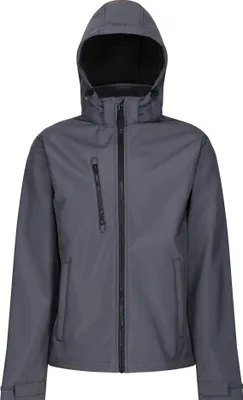 Produktbild von Regatta Professional - Softshelljacke Dreilagige Membrane für Herren RG5717 (L) (Schwarz)
