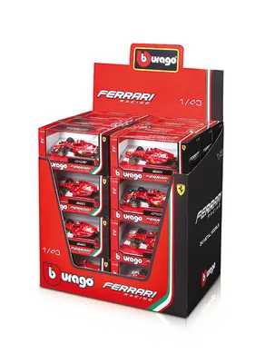Zdjęcie produktu dla BBURAGO Ferrari 1:43, Samochód, 3 lat(a), Czerwony