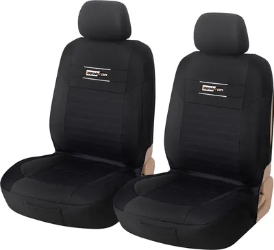 Produktbild von Auto-Sitzbezüge Universal Set Schonbezüge Schwarz Sitzauflagen Grau Sitzbezug