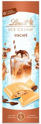 Produktbild von Lindt Ice Cream Eiscafé Weiße Schokolade Tafel 100g, KI-generiertes Bild