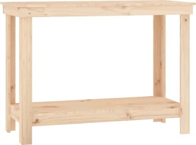 Immagine prodotto di Banco da lavoro 110x50x80 cm in legno di pino massiccio