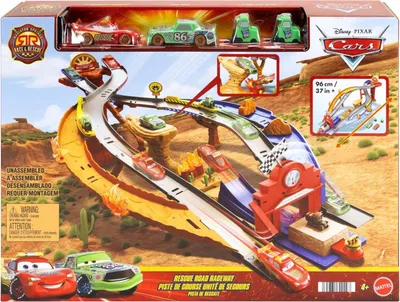Immagine prodotto di Playset Cars Race & Rescue con Lightning e i suoi amici