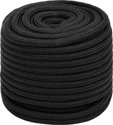 Obrázek produktu pro vidaXL Lodní lano černé 18 mm 100 m Polypropylen