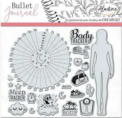 Image de Tampons transparents - Traceur de sommeil