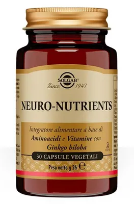Productafbeelding van Neuro-Voedingsstoffen, 30 Vegetarische Capsules