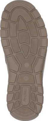 Produktbild von Rieker Herren Slipper Leder Schlupfschuh mit gepolstertem Wechselfußbett 03655, Größe:43 EU, Farbe:Braun