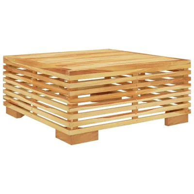 Obrázek produktu pro Konferenční stolek 69,5 x 69,5 x 31 cm masivní teakové dřevo