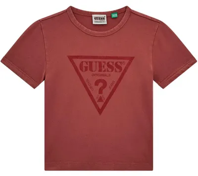 Obrázek produktu pro Tričko "GJ Wings" značky Guess, dámské, úzký střih, model GT61700 (velikost 36 EU), barva: šedá (šedá růže)