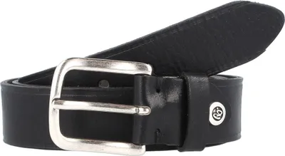 Produktbild von Herren Ledergürtel Cesar 100cm Länge 3.5cm Breite mit stabiler Metallschnalle