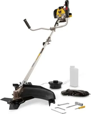 Image de Powerplus Powxg30412 Débroussailleuse à essence 52cc Argent Argent One Size