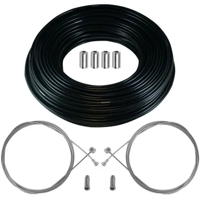 Produktbild von Fahrrad bremszug set bremszughülle bowdenzug fahrradbremszug bremskabel schwarz