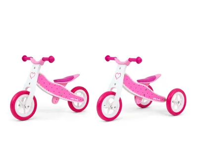 Produktbild von Milly Mally Rutschauto 2in1 Cool Hearts