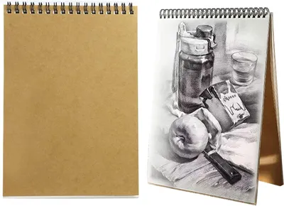 Productafbeelding van Tekenboek A4, 160 g/m², 30 vellen, spiraalbinding