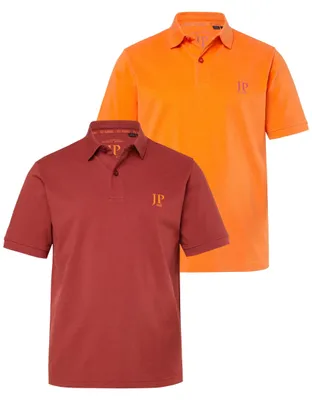 Immagine prodotto di JP 1880, polo da uomo, color ruggine, taglia XXL