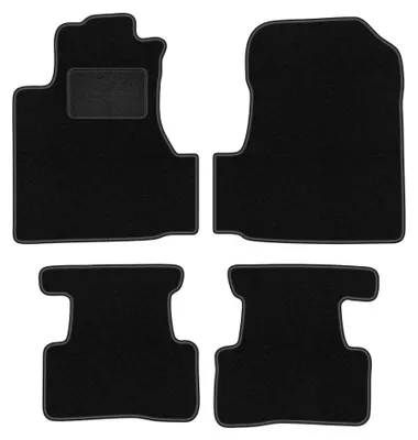 Immagine prodotto di Tappetini in moquette per Honda CR-V III 2006-2011 (SUV) – set 4 pezzi, neri, su misura – Wielganizator LUX