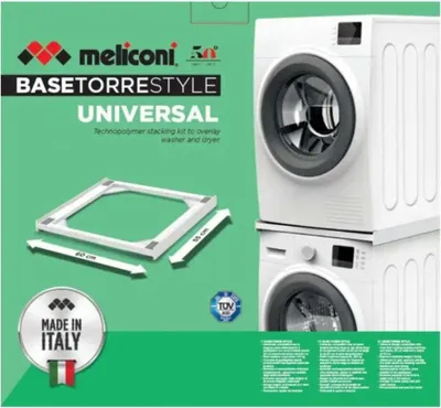 Zdjęcie produktu dla Meliconi Torre Style L60, Zestaw do układania na sobie, Uniwersalne, Tworzywo Sztuczne, 1 szt., 600 mm, 600 mm