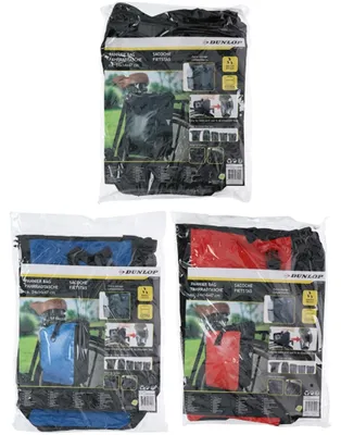 Produktbild von Dunlop Fahrradtasche wasserdicht 24x14x47 cm mit Schultergurt und Reflektor