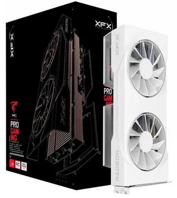 Produktbild von XFX Radeon RX 9060 XT Swift OC 8GB, Grafikkarte, (RDNA4, GDDR6, 2x