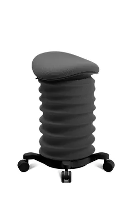 Produktbild von Topstar Sitness 4D mit Rollen anthrazit/schwarz ergonomischer Sitzhocker gegen Rückenschmerzen