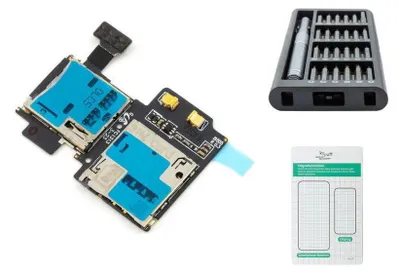 Produktbild von Samsung Galaxy S4 SIM-Kartenmodul / SD-Slot - Premium-Set