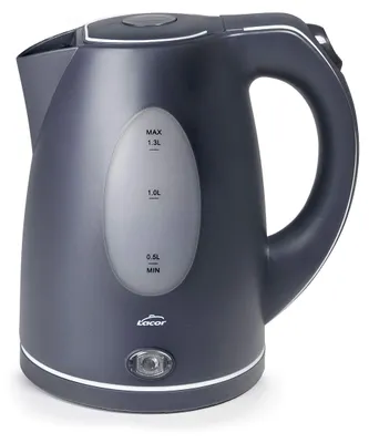 Productafbeelding van Lacor 69590/726031 Draadloze waterkoker, kunststof behuizing, inhoud 1,3 liter, 2200 watt, 360° voet, kalkfilter, automatische uitschakeling