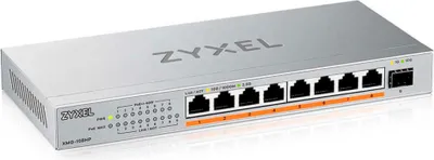 Immagine prodotto di Switch Zyxel XMG-108 8 porte 10/2,5G MultiGig PoE++ non gestite