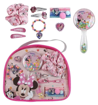 Obrázek produktu pro Kosmetická taška Disney Beauty-Set s doplňky, motiv Minnie Mouse