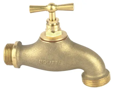 Image de Robinet à clapet M20x27-M26x34 en laiton - sans raccord au nez