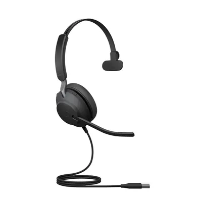Produktbild von Jabra Evolve2 40 UC Mono Headset schwarz USB-A