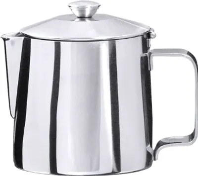 Produktbild von 1x Teekanne 1,5l aus Edelstahl 18/10 Kanne, Kaffeekanne