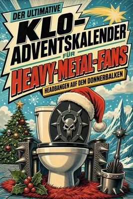 Produktbild von Der ultimative Klo-Adventskalender für Heavy-Metal-Fans
