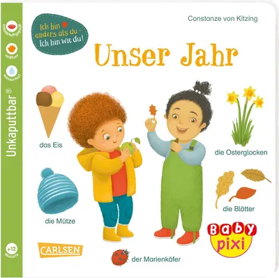 Produktbild von Baby Pixi (unkaputtbar) 118: Unser Jahr