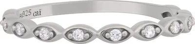 Produktbild von cai Ring 925/- Sterling Silber weiß 054 (17,2) Zirkonia 274270227