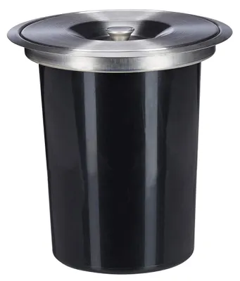 Produktbild von Wellhome Mülleimer 5l Silber  Silber One Size